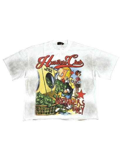 Richy Rich White Money Laundering Shirt
