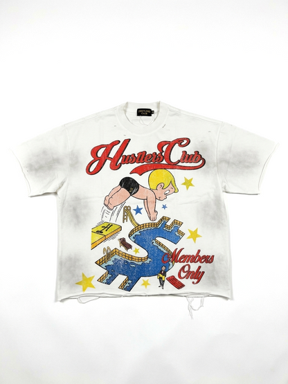 Richy Rich White Money Diver Shirt