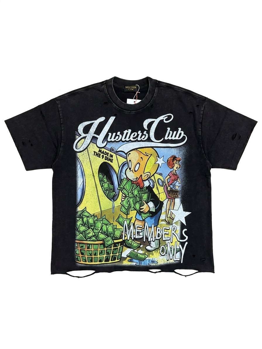 Richy Rich Black Money Laundering Shirt
