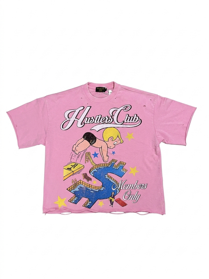 Richy Rich Pink Money Diver Shirt