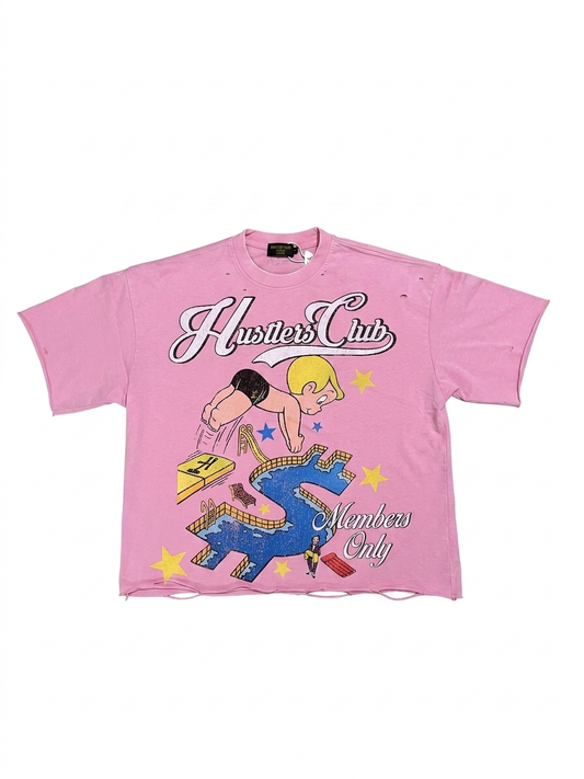 Richy Rich Pink Money Diver Shirt