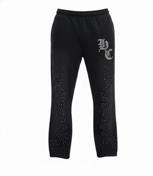 Rhinestone Hustler Sweatpants