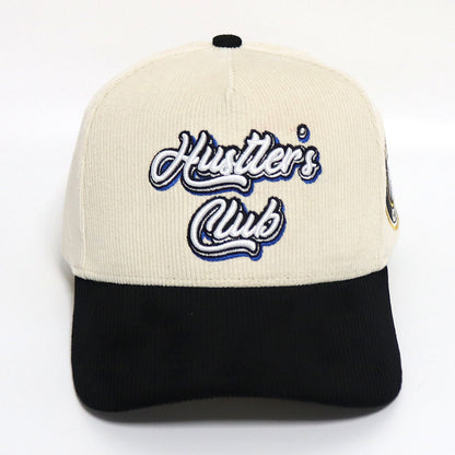Hustler's Club Cream & Black cap